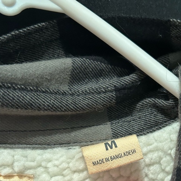 Sherpa Lined Flannel Red Head Co M - Picture 4 of 4